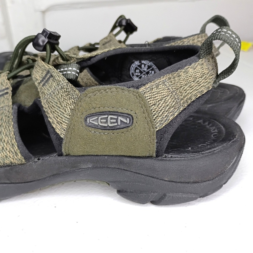 Keen Newport H2 men's water shoes 8.5 green sandals - Picture 5 of 7